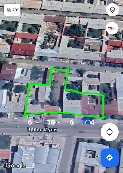 Участка сотилади 26 - СОТХ олмазор тумани келес йули  1 - линия