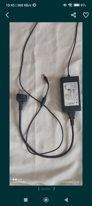 Блок питания 12V 4A 48w штекер 5.5x2.5
