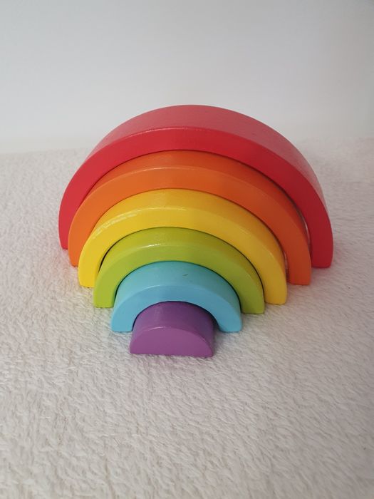 Jocuri din lemn pentru copii, pescuit, ciocan, puzzle lemn, curcubeu