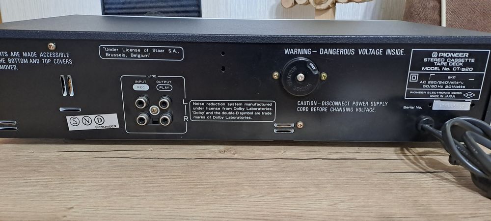 Casetofon Pioneer CT 520