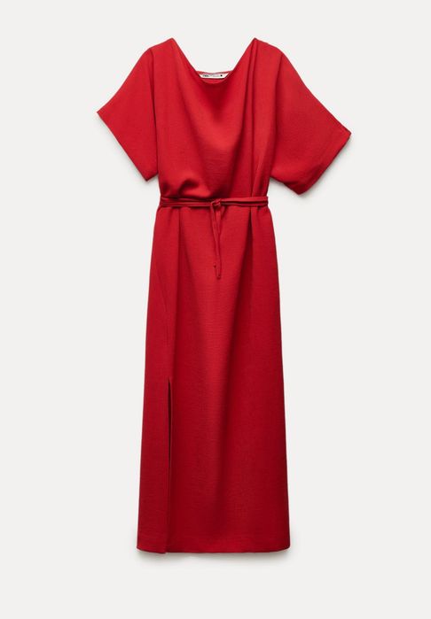 Новое красное платье от ZARA