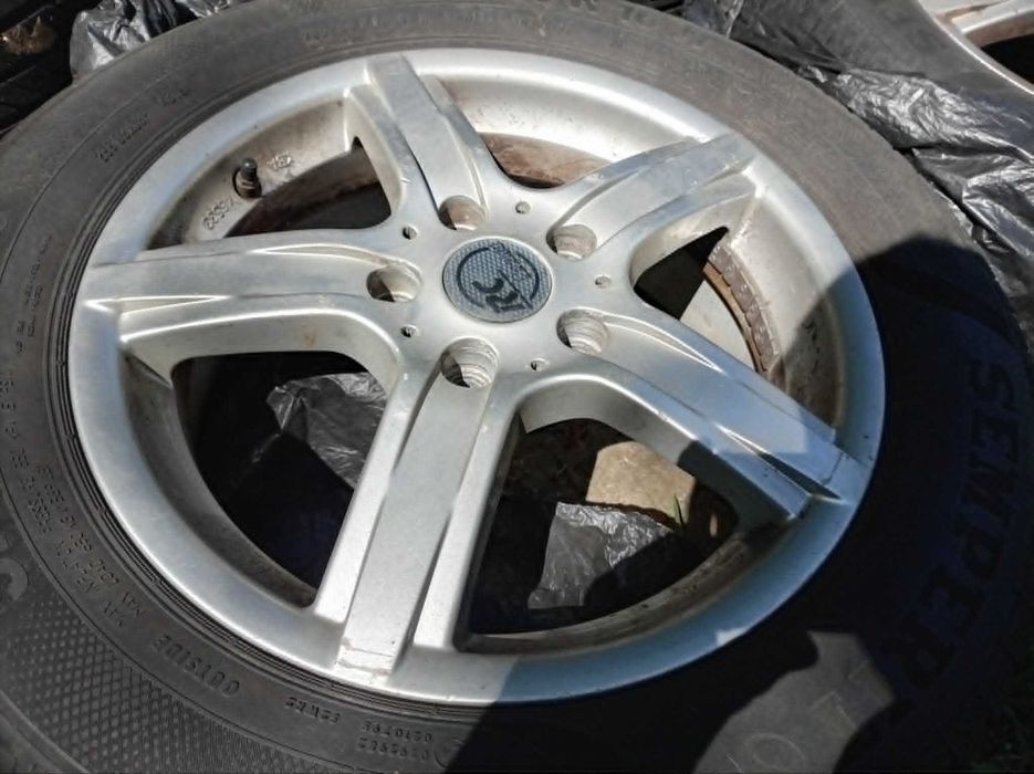 Алуминиеви Джанти с Летни Гуми за Mazda 205 / 60 / 16 с DOT 4619