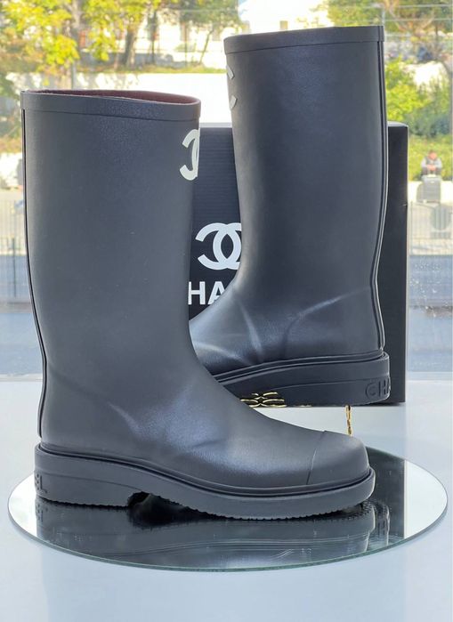 Cizme Chanel Premium cauciuc 36-40 full box