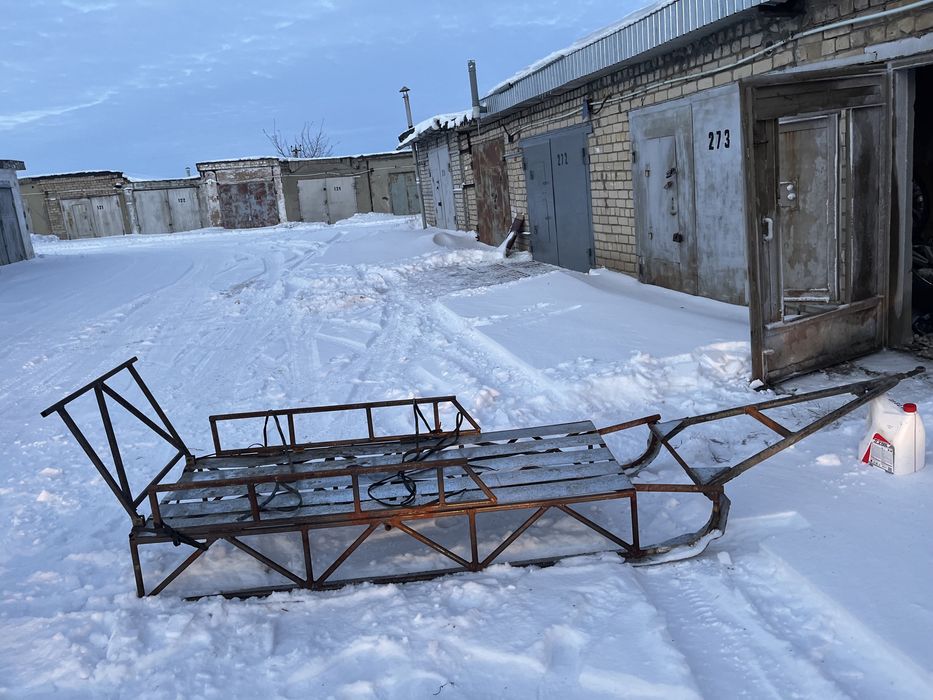 Нарты для снегохода .буран рысь