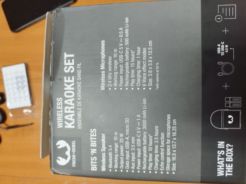 Безжичен караоке комплект Fresh 'n Rebel