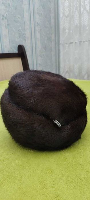 Норковая шапка женская