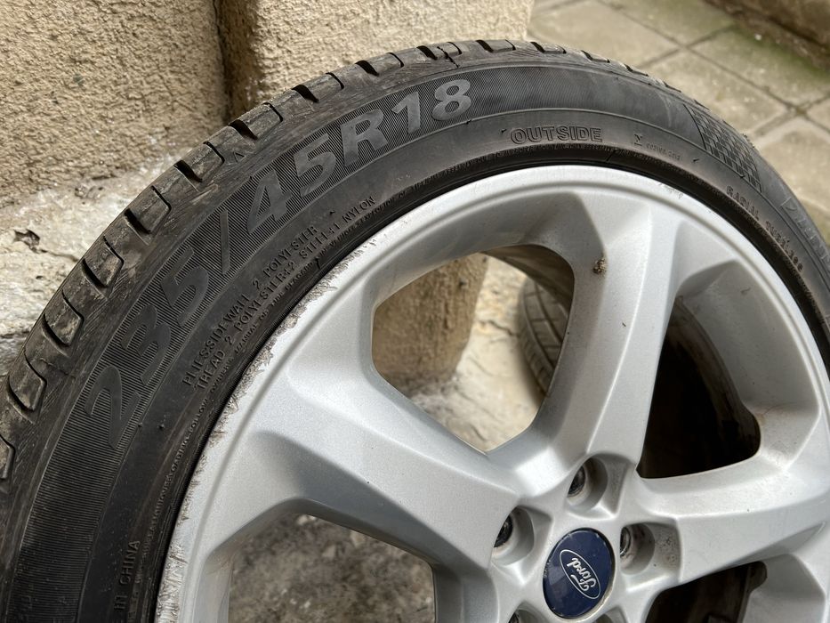 Jante Ford  5x108 R18 + cauciucuri dot 23