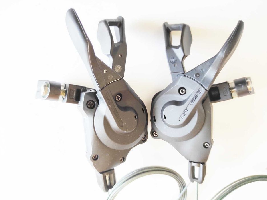 Manete de schimbator Shimano Deore SL-M6000 2/3x10 viteze, noi