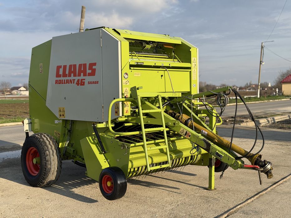 Presa Claas/Class Rollant 46 Silage Plasa+Ata+ Masa Mare Impecabila
