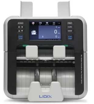 Двух-карманный сортировщик банкнот Lidix ML-2FS Южная Корея банковская