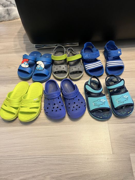 LOT  sandale - crocs, adidas marime 25/26