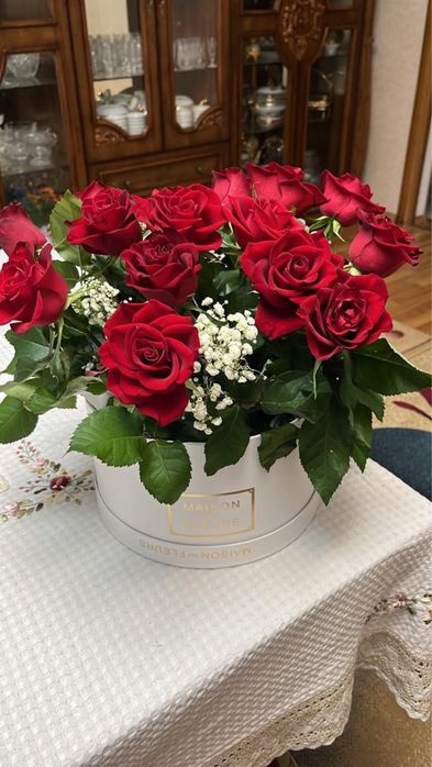 Цветы в корзине букеты