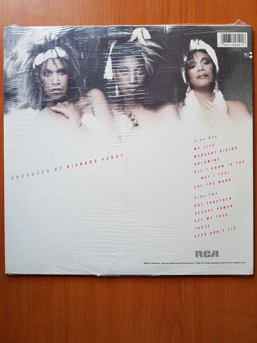 Disc vinil Pointer Sisters - Hot Together (RCA - 1986) - sigilat