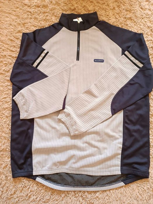 Вело блуза с дълъг ръкав