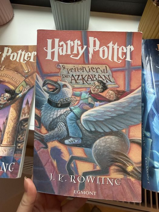 Set 3 carti Harry Potter Egmont