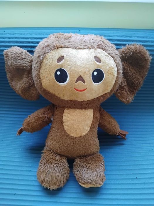 Голяма Оригинална Играчка Чебурашка 35 см.
