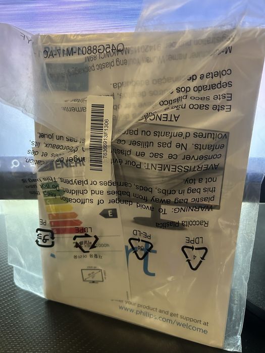 Монитор Philips 27 инча гаранция до 08.02.2026