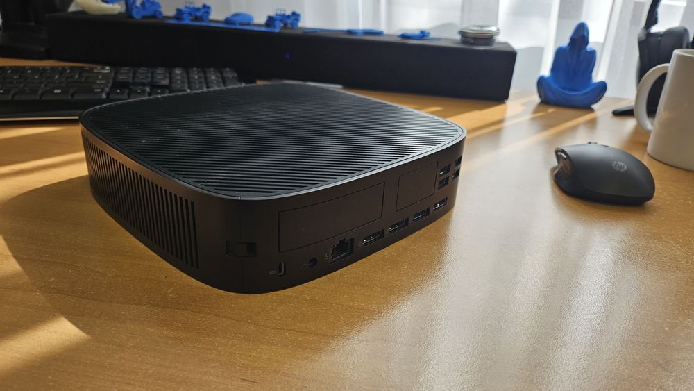 Desktop HP Thin Client T740, AMD Ryzen V1756B, 8GB RAM, Radeon Vega 8