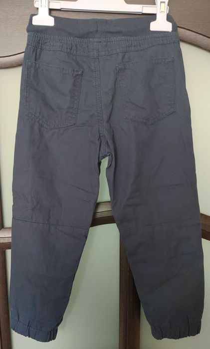 Pantaloni captusiti cu bumbac si jacheta pufoasa lupilu marime 110-116