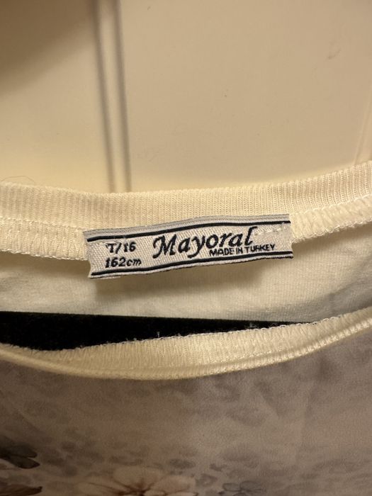 Рокля Mayoral блуза, летен комплект с панталонки