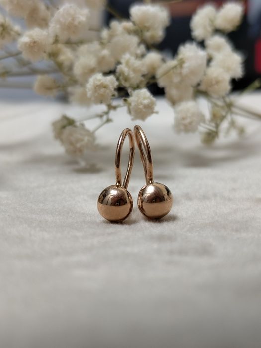 Детские серьги золотые ЖанТаС ломбард Астана