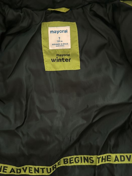 Детско зимно яке Mayoral, 7 год - 122 см