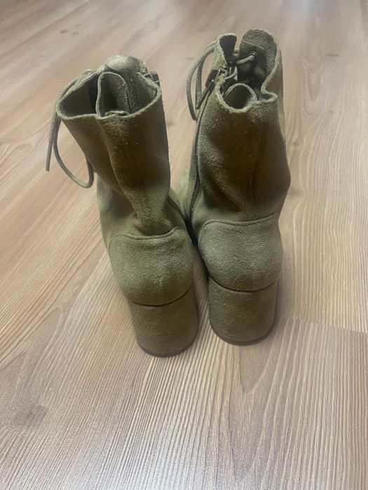 Боти на Zara от ест.кожа