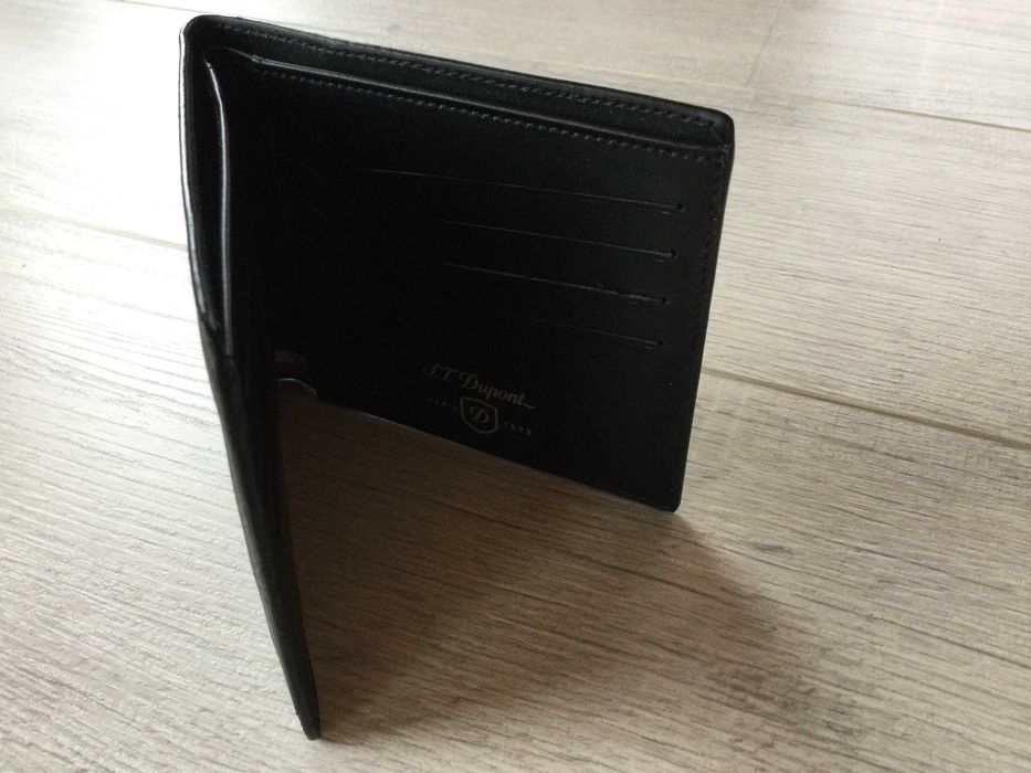 НОВ 100 % оригинален мъжки кожен портфейл / портмоне на S. T . DUPONT