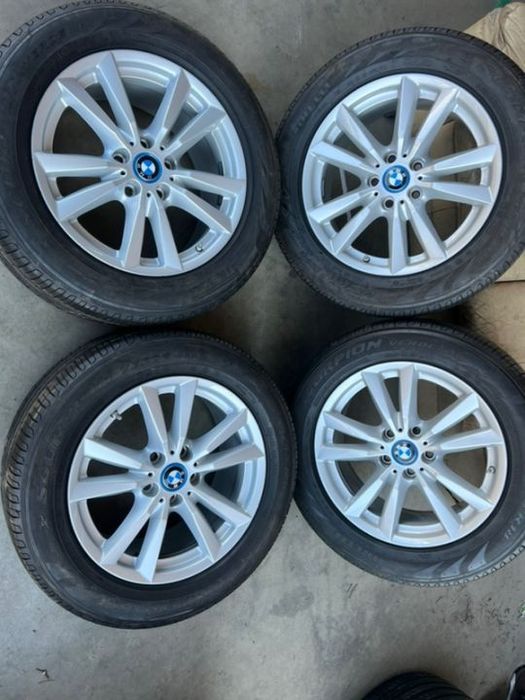 vând set jante originale BMW X5,X6 pe 18” cu anvelope de vară runflat