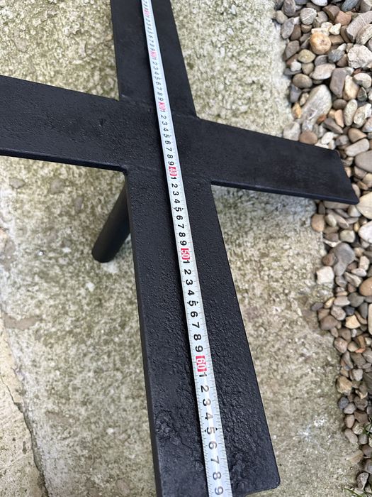 Suport Brad de Crăciun din Fier Masiv – Mare, Stabil, Realizat Manual