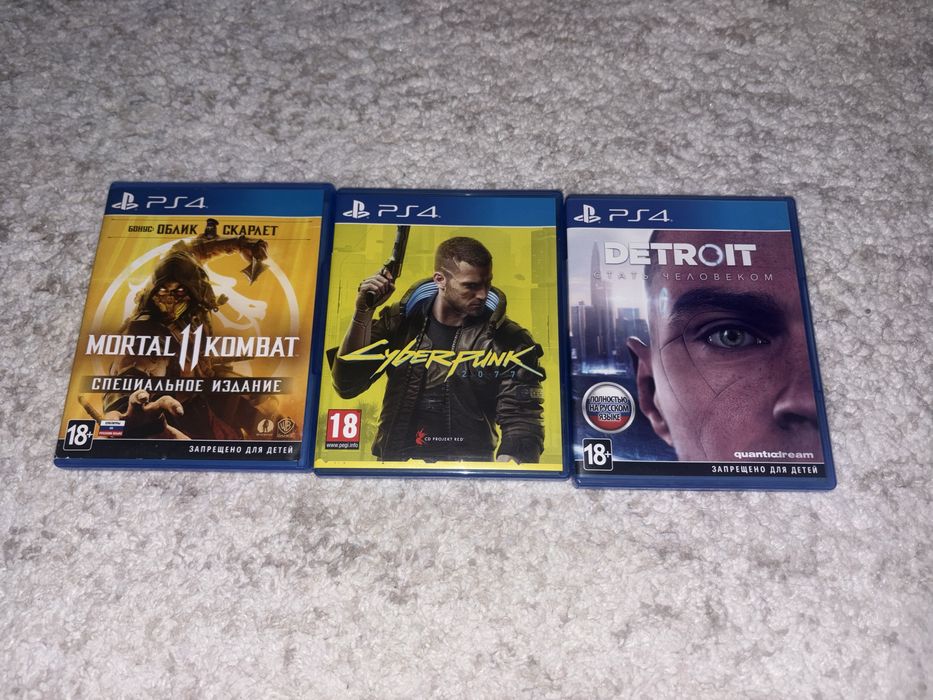 Диски на Ps4 без гарантии