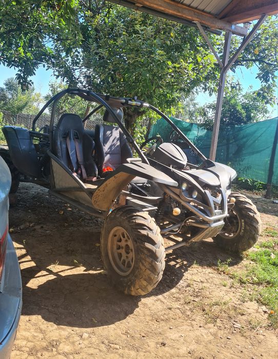 Buggy 500cc Cf Moto 4x4 înmatriculat numar negru.