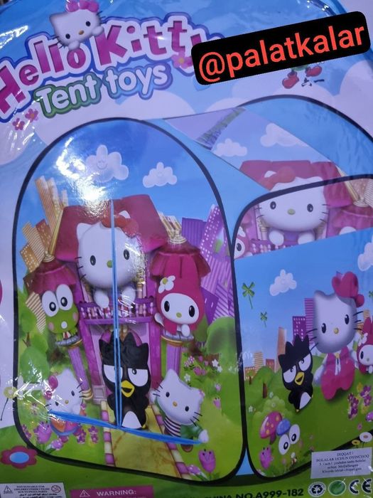 Новогодний СКИДКА HELLO KITTY Palatka DOMIK UYCHALAR 
Manzil: Yunusobo