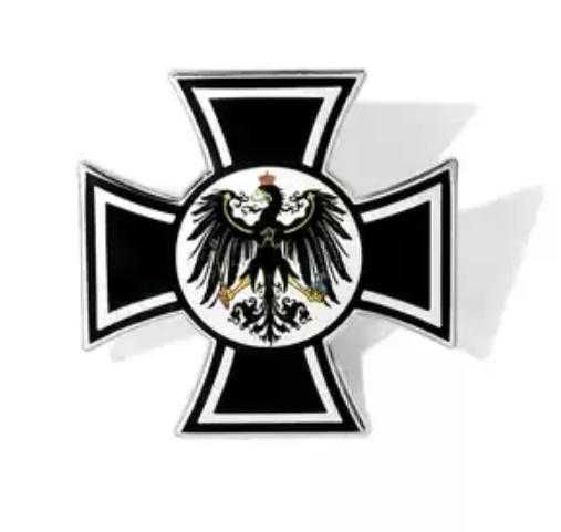 Пин Значка Германски Железен Кръст Военен Орден Императорски Орел SS23