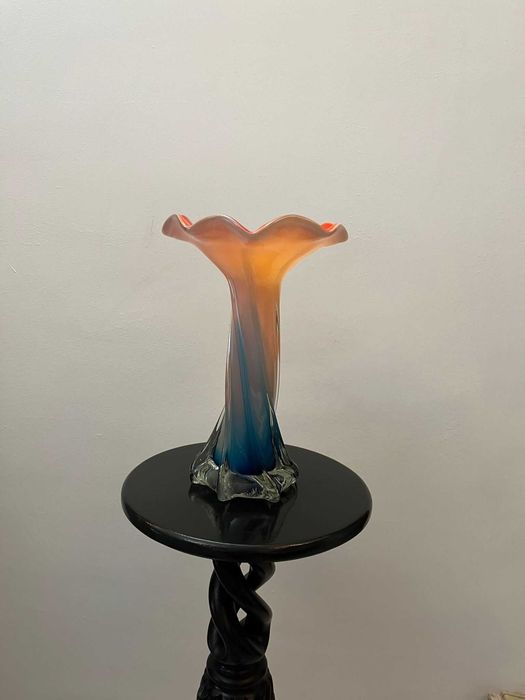 Piesa veche cristal MURANO cala bibelouri bibelou deosebita