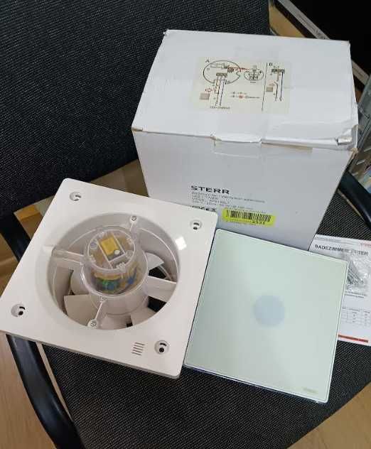Вентилатор за баня STERR BFS150LP, диаметър 150 mm, LED + таймер