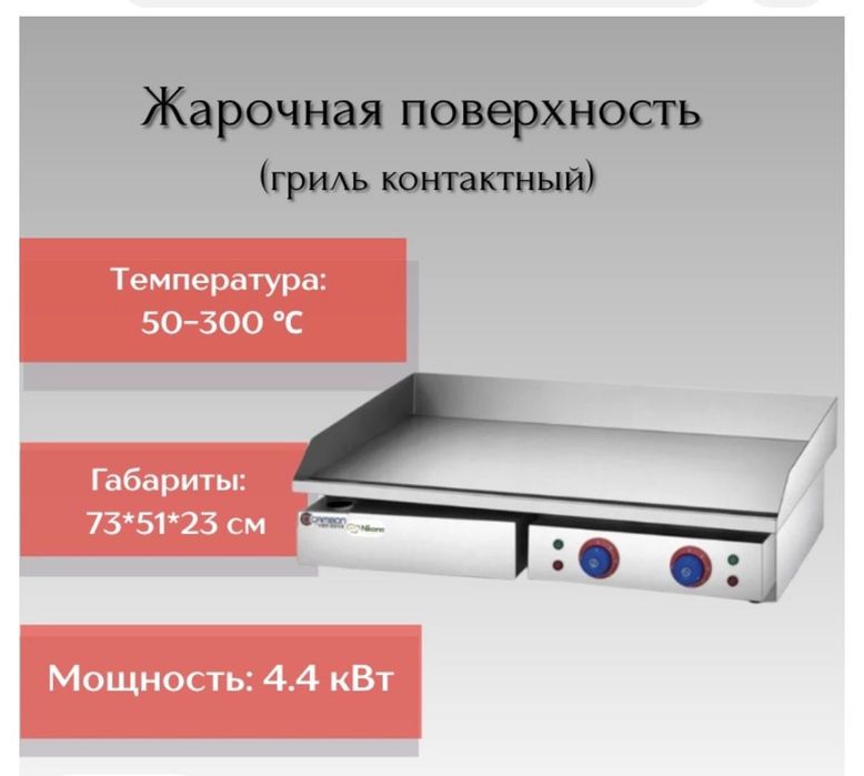 Гриль, жарочная поверхность