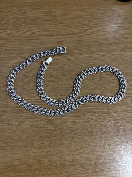 Colier cuban argint 925