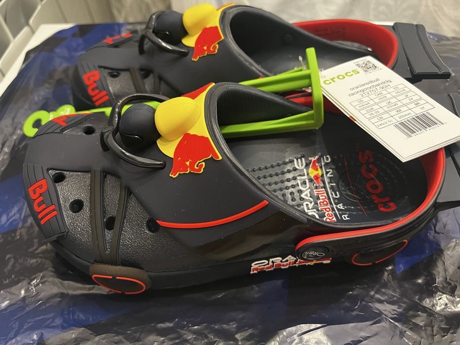 crocs ORACLE Red Bull racing 38-39 размер