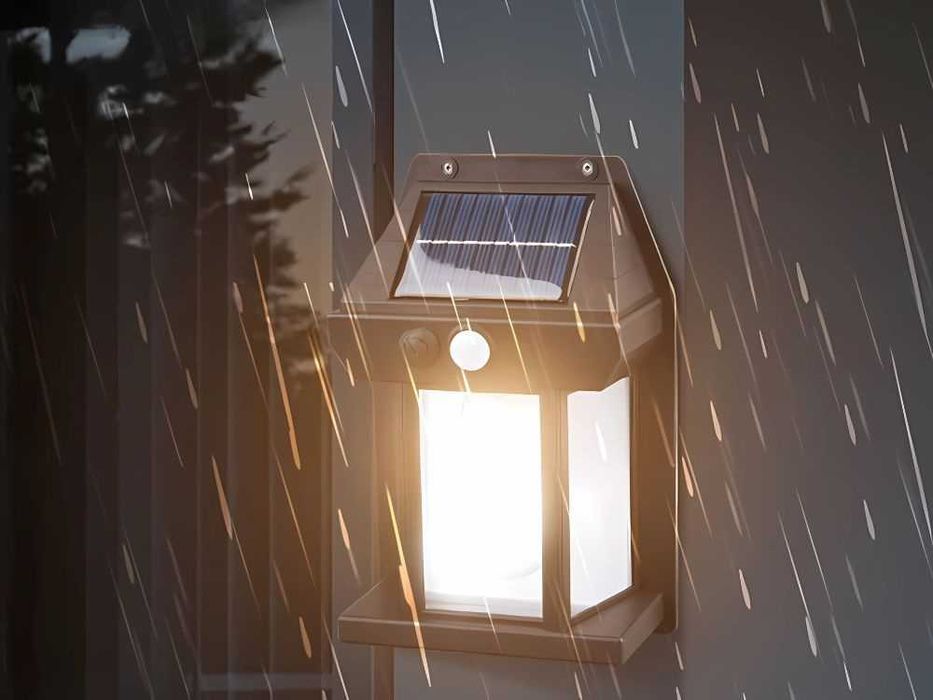 Lampa solara cu senzor de miscare si 3 moduri de iluminare 600 lumeni