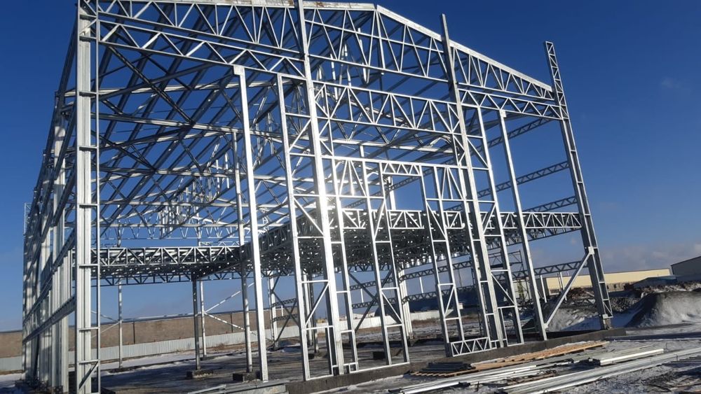 Монтаж ЛСТК по плану