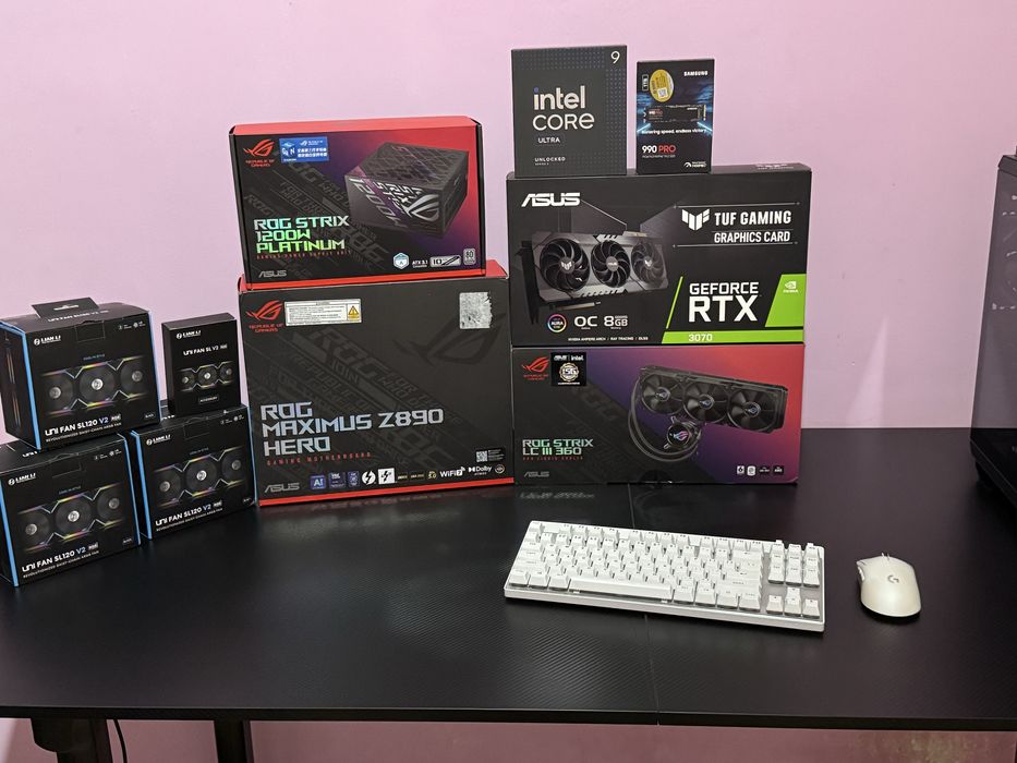 premium gaming setup | ultra 9 285k | rtx 3070 | 600hz