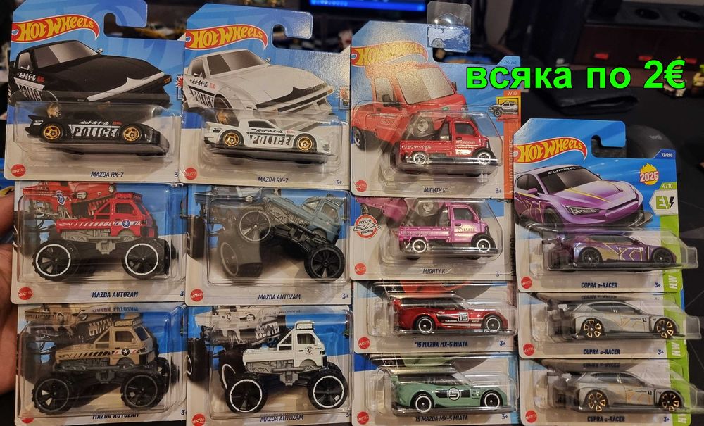 Hot Wheels колички / моделчета