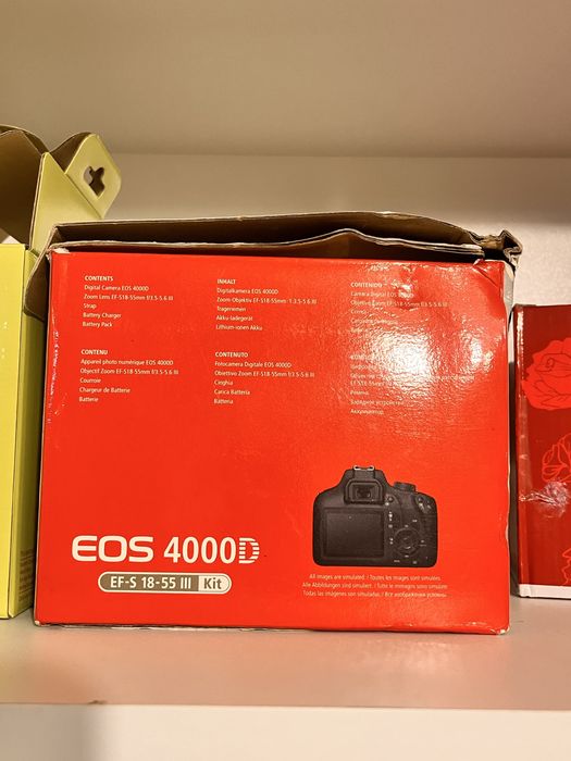 Canon 4000D в идеальном состоянии