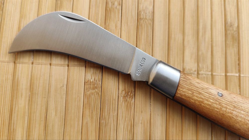 Сгъваем нож за ашладисване, присаждане / 2 модела /