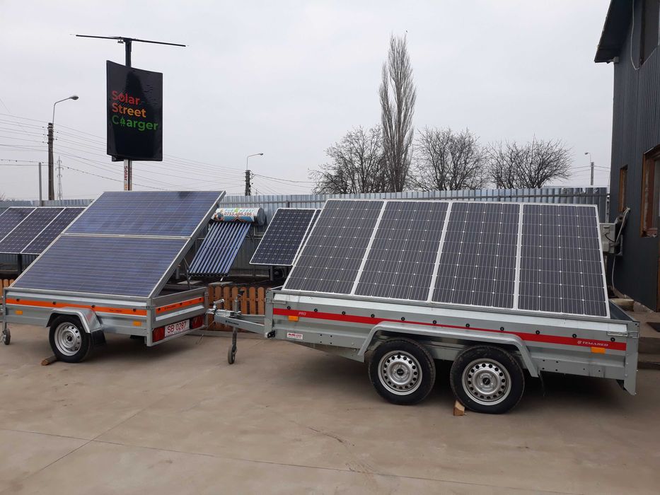Generator fotovoltaic mobil IDELLA APE Mobile Energy pe Remorca Auto