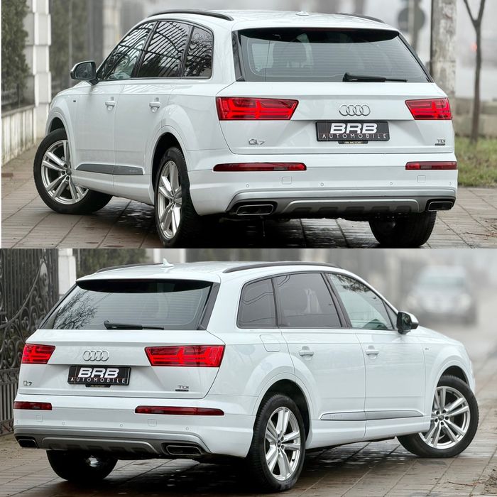 • Audi Q7 2018 • 3.0 Quattro 272 cp / S-Line / Parc Auto • Garantie •