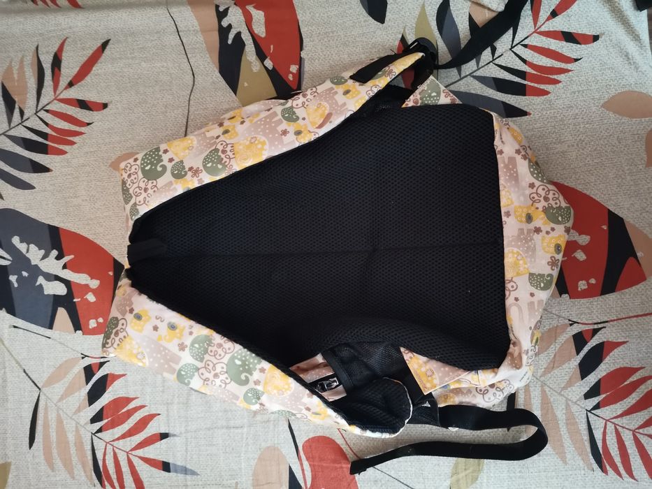 Ghiozdan scolar Ella Icon 8+ galben crem cu desene transport Gratuit