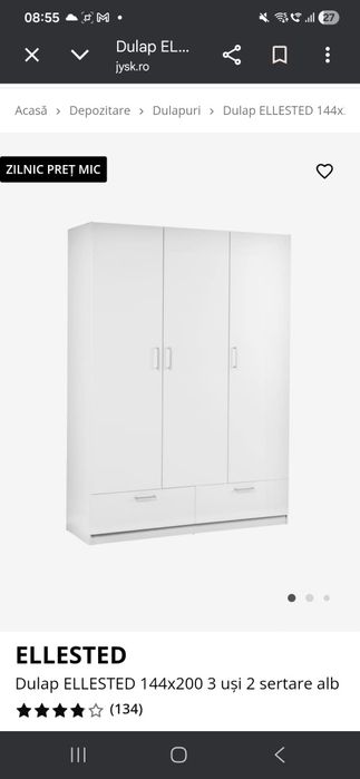 Vând dulap 3 uși