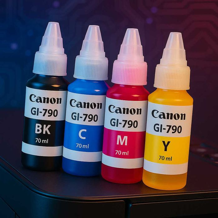 Чернила для принтеров Canon, Epson, HP. Бесплатная доставка